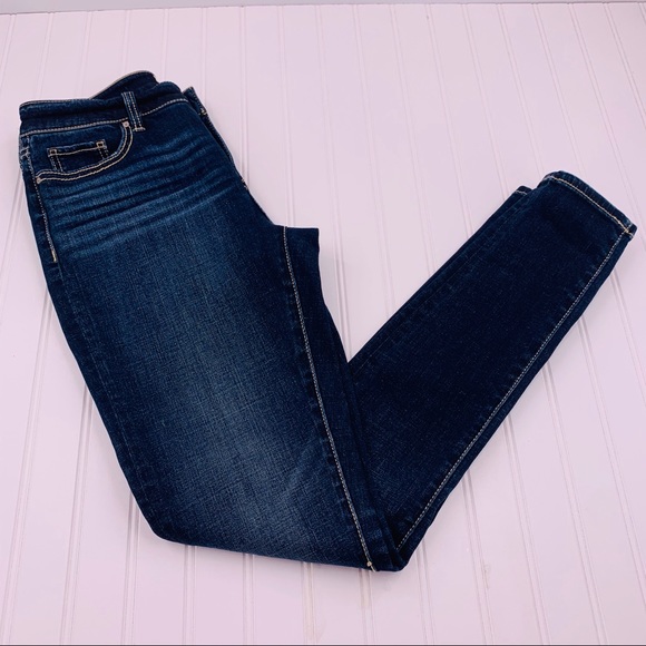 BKE Denim Gabby Skinny Jeans Dark High Rise 26R